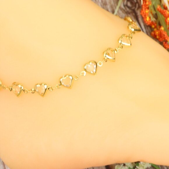Dainty Anklet for Women – Elegant Everyday Jewelry & Perfect Gift | MLCRC1334 - Picture 3 of 10